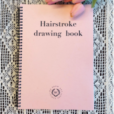 반영구재료 눈썹디자인 드로잉북 헤어스트록 패턴북