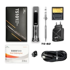 기존 TS101 납땜 인두 조정 가능한 온도 디지털 솔더 스테이션 90W PD 충전기 미니 USB, 02 EU Plug, 10 TS-B2