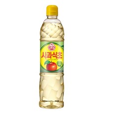 오뚜기 사과식초, 900ml, 12개