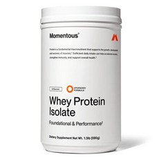 모멘터스 그래스페드 웨이 프로틴 무맛 분리유청단백질 590g, 1개