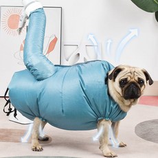퍼플샵 반려견드라이복 강아지털말리는건조기, S