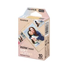 인스탁스 미니필름 캐릭터필름 10장, 1개, 소트프글리터