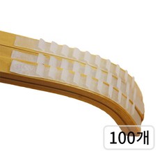 YGG 옷걸이 논슬립 테이프 패드, 100개