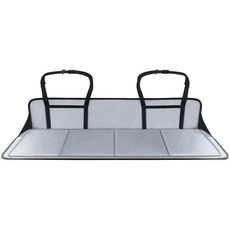 車用後座延伸床墊，加長型汽車後排座椅墊，可折疊車載睡墊，舒適車內休息空間, 灰色, 通用