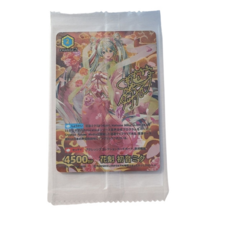 初音未來花魁主題簽名女神系列誓約之盾DIY收藏卡，精美藝術收藏品, 金簽初音單張送卡磚×1個