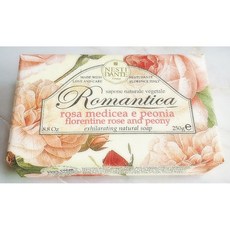 네스티단테 로맨티카 장미 앤 모란 비누, 250g, 2개입