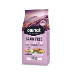 OWNAT 歐娜特 無穀貓糧 西班牙進口 PRIME系列 室內貓化毛挑嘴配方 雞肉與火雞 8Kg, 1個, 頂級-室內貓化毛挑嘴, 雞肉+火雞