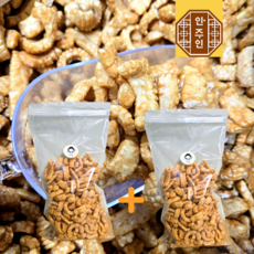 1+1 단짠단짠 오징어칩 오징어맛칩 대용량 기본 안주 주전부리, 2개, 300g