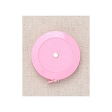 퀼트스타 원형 롤줄자_150cm, 1개, 핑크