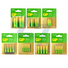 GP超霸 特強鹼性電池 1號/2號/3號/4號/9V (吊卡裝), 1個, GP特強 鹼性電池 1號2入(吊卡裝)