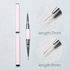 네일 아트 브러쉬 네일 파인 라이너 페인팅 프렌치 스트라이핑 아트 브러쉬 UV 젤 매니큐어 드로잉 도구, [14] Pattern 16