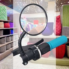 자전거 백미러 1P 사이드미러 자바라형 후방 조절식 후사경 사고방지