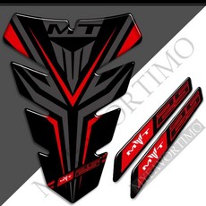 오토바이 탱크 패드 가스 오일 키트 페어링 펜더 심볼 보호 스티커 데칼, 1개, 2. A6