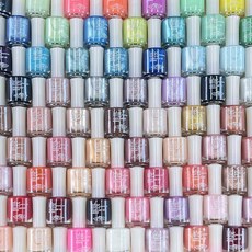 칼라 매니큐어 네일 애나멜 (89가지색상) 발림성 좋고 색상도 좋으며 오래가는, 212빨강-1개, 1개