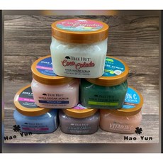 Tree Hut 樹上小屋 乳油木蜜糖磨砂膏 身體去角質 510g 木杓*1, 1個, 鳯梨雞尾酒