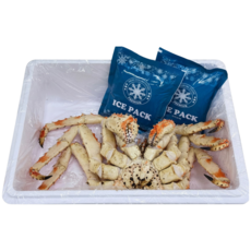 (직수입사) 활 자숙 80~90 수율보장/러시아S급블루킹크랩 1마리, 1개, 자숙 2.0kg