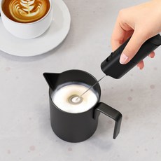 홈카페 우유 전동 미니거품기 핸디형 휘핑기