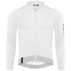 BAISKY百士奇自行車男款薄款長車衣 潔淨Ⅱ 白