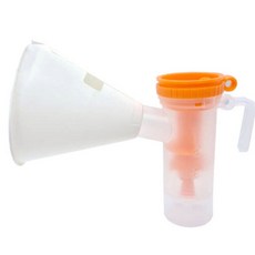 네블라이저 일회용 팁 소아과 종이 마스크 깔때기 무지 1000개, 네블라이저팁-1000개