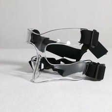 안면보호 얼굴 마스크 가리개 안면 코뼈 페이스쉴드 보호구, 보편적 코드, 성인 투명 B- 클래스, 1개
