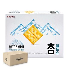 [씨엠유통] 참크래커 알프스 암염 295g x 10ea 한박스, 10개