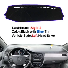 자동차 대시 보드 커버 매트 카펫 쉐보레 라세티 옵트라 누비라 스즈키 포렌자 홀덴 비바 2004 -, 04 Style 2-LHD-Blue