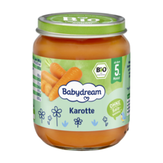 로스만 베이비드림 Babydream 이유식 당근 친자연, 1개, 125g