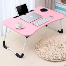 베드테이블 접이식 간이 노트북 침대책상 좌식 99154ea 1(ea), 오크