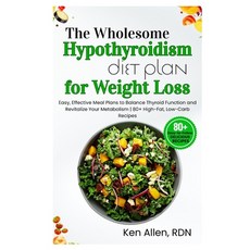 (영문도서)The Wholesome Hypothyroidism Diet Plan for Weight Loss: Easy Effective Meal Pla... Paperback, Independently Published, English, 9798292935360