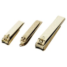 쓰리세븐 777 손톱깍이 3종세트 N-621YSG+CT-121YG+N-221YSG 손톱발톱깎이세트, 1세트, 골드