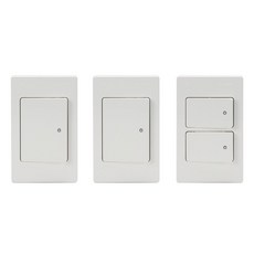 진흥전기 V시리즈 1구 스위치 2p + 2구 스위치, 1세트