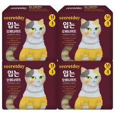 시크릿데이 입는 오버나이트 팬티형, 중형, 4개입, 4개