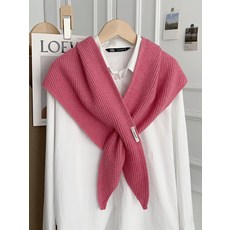 여성 봄가을 얇은 삼각 숄 어깨 목 보호 패션 캐주얼 니트 가디건 망토