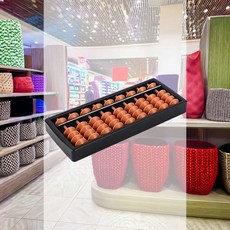 클래식 주판 어린이 초등학생 수리셈 구구단교구 15선 덧셈뺄셈, 9선