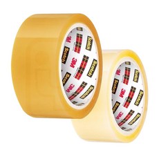 3M 스카치 포장용 박스 테이프 PK65 48mm x 50m 낱개 리필 대형 이사 다용도, 1개, 임의발송