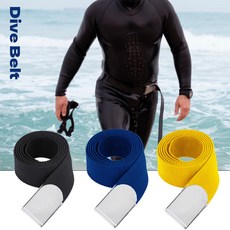 潛水配重腰帶 - 潛水裝備, 藍色,L