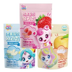 캐치티니핑 동결건조 과일칩 3종세트 (구매시 쿨링시트 4매증정), 42g, 1세트