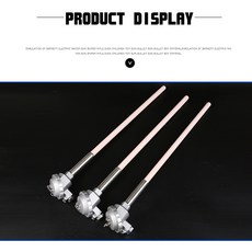 열전대 온도 센서 K 형 WRN-132 300-500mm 커런덤 세라믹 튜브 SUS304 고온로 용 1300, 05 450mm
