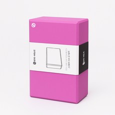 스포홀릭 EVA 요가 블럭 2p, 핫핑크