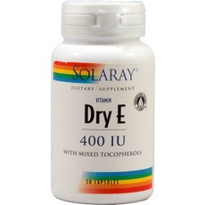 SOLARAY 維他命E膠囊 400IU, 1個, 50 件