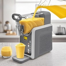 미니 슬러시기계 스무디 슬러쉬 아이스크림 메이커, 220V슬러시녹이는자동세척