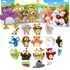 초등학생장난감 유아 아가 생생한 책읽어주기 동물 손인형 20종, 소