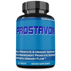 MINANATURAL 내추럴S PROSTAVON 남성용 건강 보충제 쏘팔메토 피금 호박 씨앗 및 쐐기풀 비뇨기 흐름 잦은 배뇨 비타민 미국 제조 260377, 1개