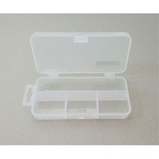 휴대용 낚시소품 보관 투명 칸나눔 태클박스 바늘통 릴케이스, 유니피스 태클박스3-1호