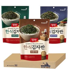 [블루존] 동원 양반 김자반 50g (전통자반+전복간장+멸치야채), 1개