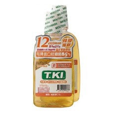T.KI 鐵齒 蜂膠清新薄荷漱口水 350ml X 2入 護銀配方 不含酒精 適用敏感口腔, 1個, T.KI漱口水 蜂膠 (橘)1組