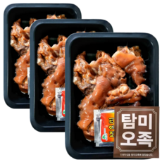 탐미오족 미니족 2+1 냉장족발, 350g, 3개