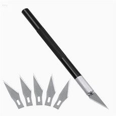 올마켓 디자인칼 종이 정밀 아트 공예칼 아트나이프