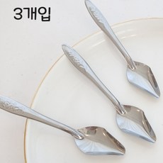 앵파크 앵무새 이유식 스푼 3p (스텐) 아기새 이유조 숟가락 새용품, 1세트