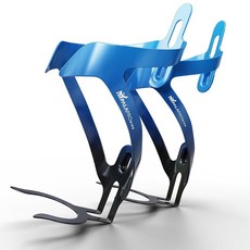 IMPALAPRO Aluminum Bike Water Bottle Cage for MTB & Road – Ultralight 26 g Front-Access Design – S, 블루 2개